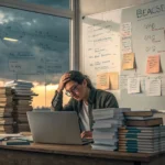 academic pressures online game focus