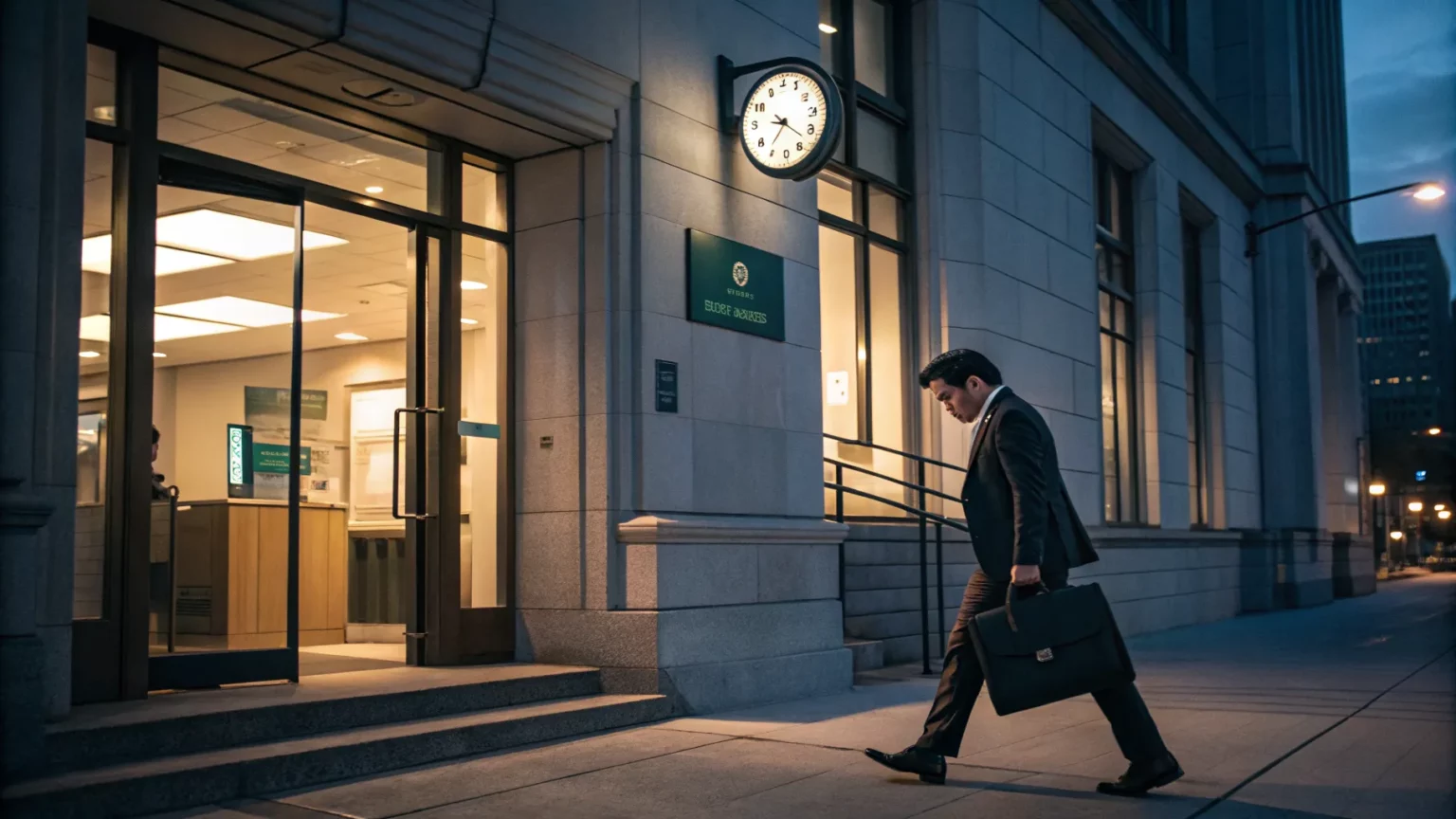 banking hours to founder time