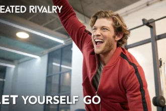 fitness brand signs heated rivalry star