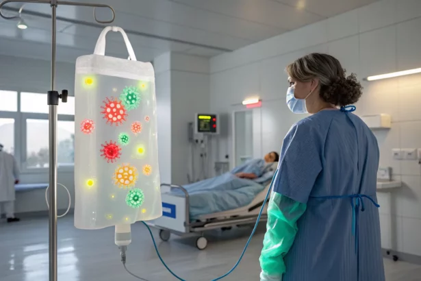 fluorescent detection urinary tract infections