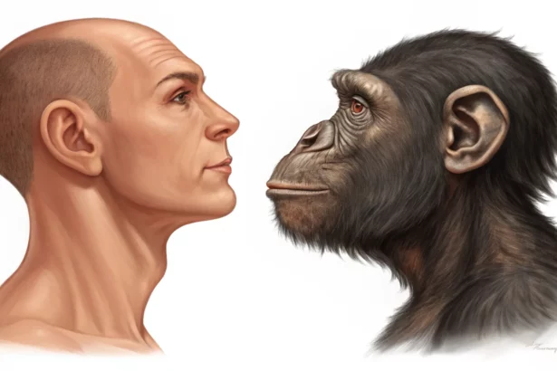 human chin evolution study probes
