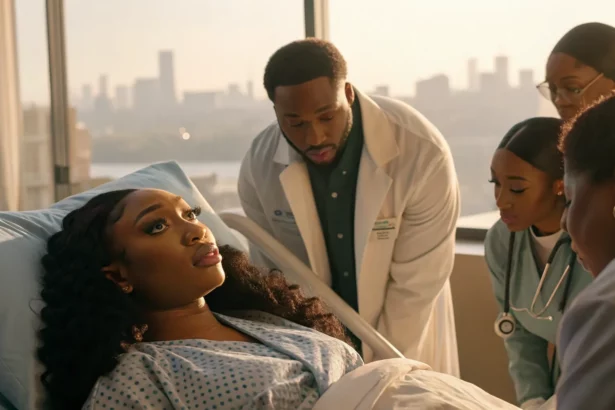 megan thee stallion hospitalized broadway