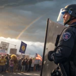 officer charged after colorado protest