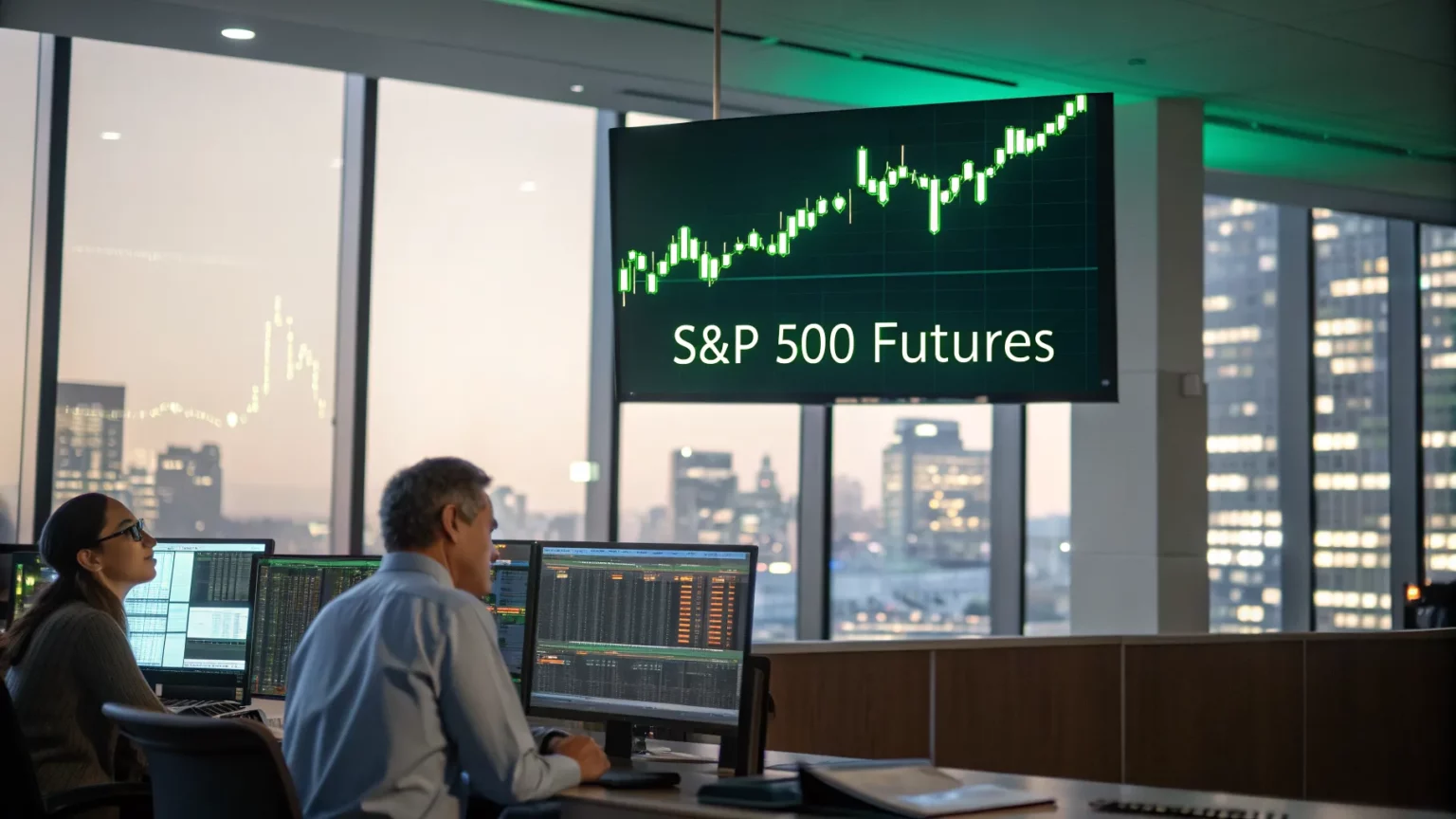 tech earnings boost sp futures