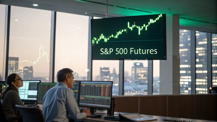tech earnings boost sp futures