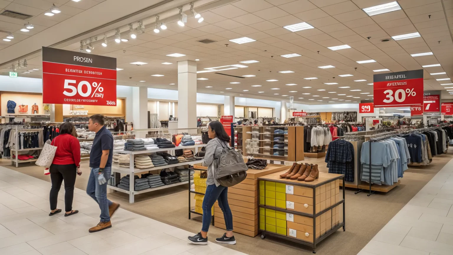 weekend retailers deep discounts rollout