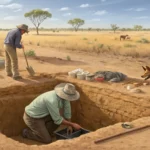 ancient dingo burial feeding ritual
