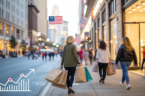 consumer spending steers us economy