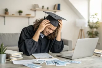 graduates struggle with rising card debt