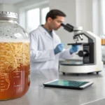 kombucha byproduct biodegradable electronics fuel