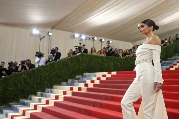 kylie jenner stuns met gala
