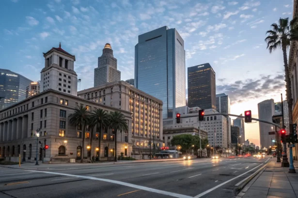 los angeles county population decline