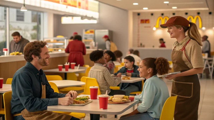mcdonalds sales increase from value