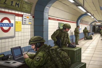 nato london tube wargame exercise