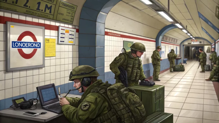 nato london tube wargame exercise