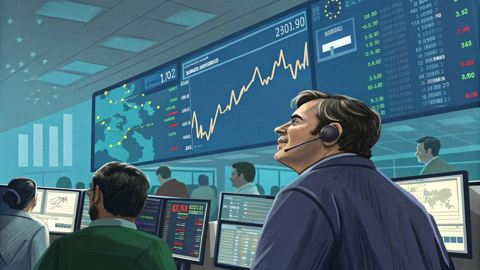 tech stocks rally europe energy shock