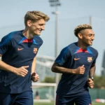 barcelona left wing competition gordon raphinha