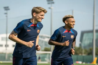 barcelona left wing competition gordon raphinha