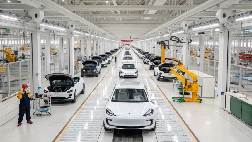 china ev factories global dominance