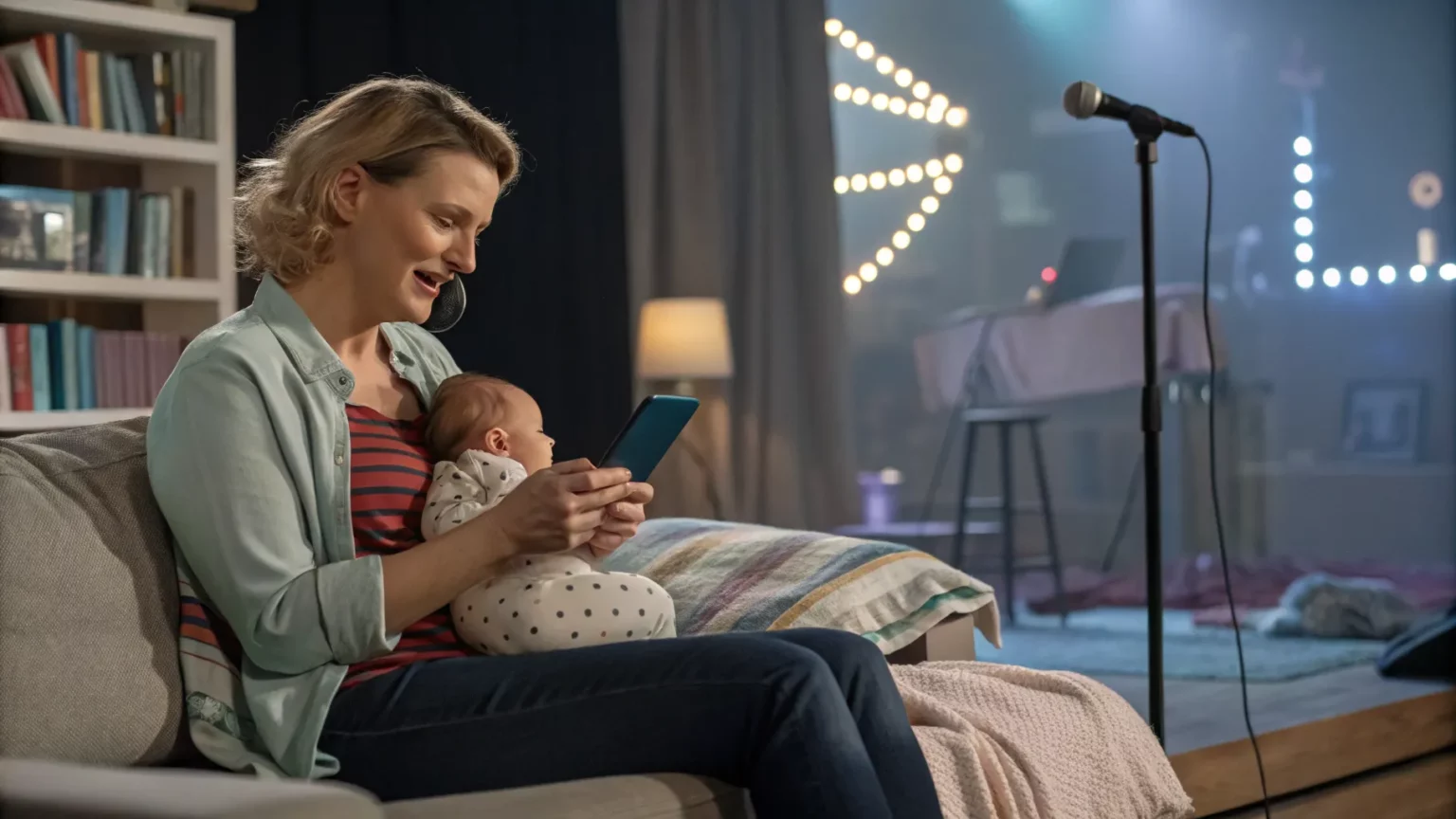 comedian memoir maternity leave pressure