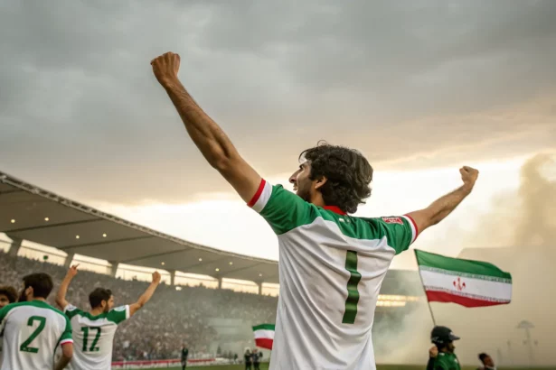 iran advances amid off field turmoil