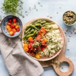 vegetable salad; healthy meal kits
