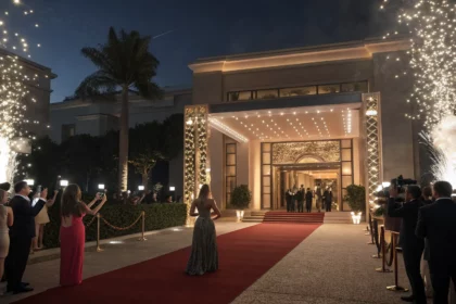 luxury arrivals redefine event spectacle
