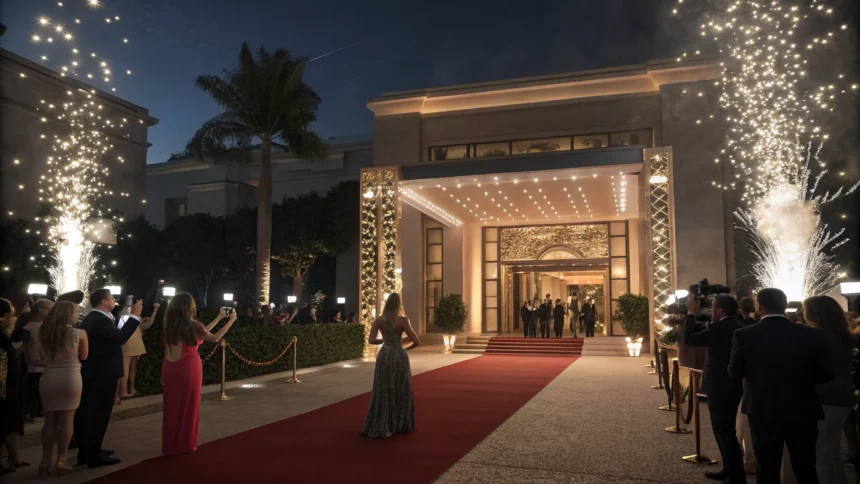 luxury arrivals redefine event spectacle