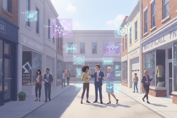 main street adopts ai technology
