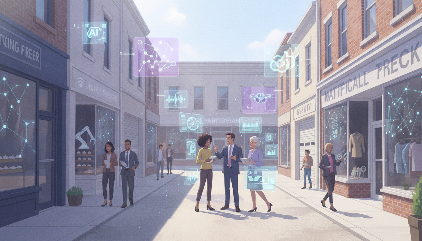 main street adopts ai technology