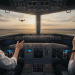pilots report drone near airport