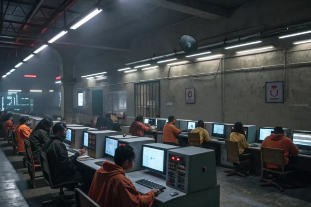 southeast asia coerced scam factories