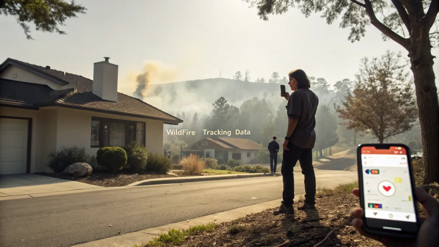watch duty wildfire app emerges