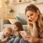 young influencer parenting debate online