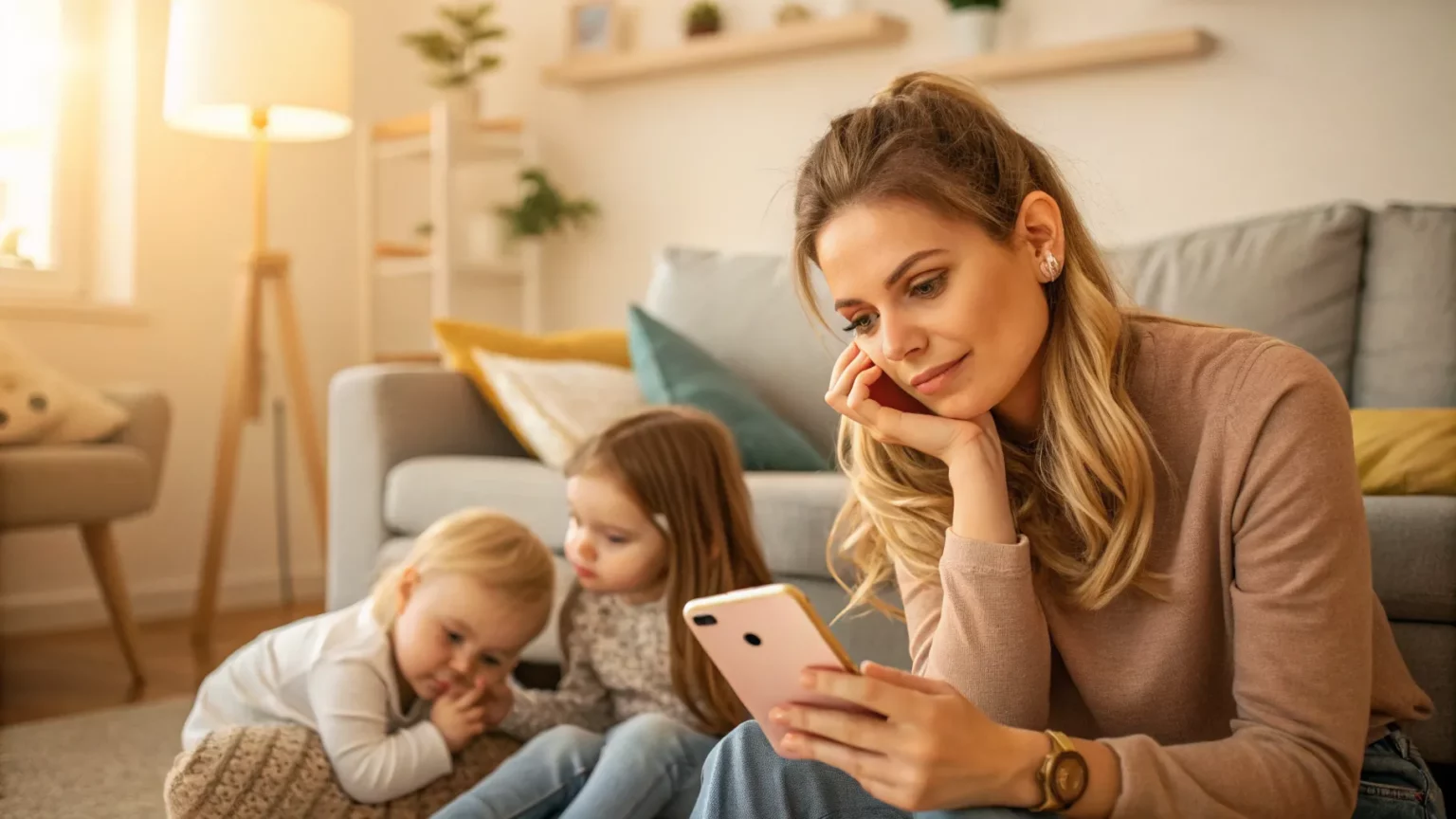 young influencer parenting debate online