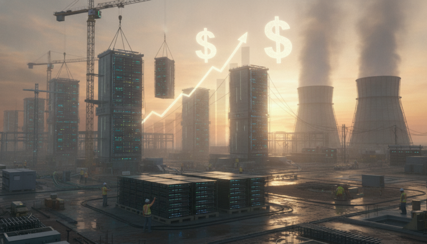 ai data center inflation boom
