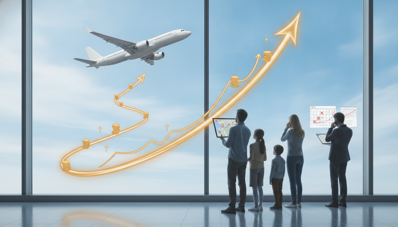 airlines raise fares jet fuel