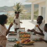 family relocates for affordable living