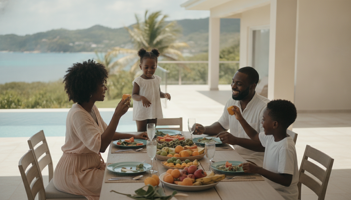 family relocates for affordable living