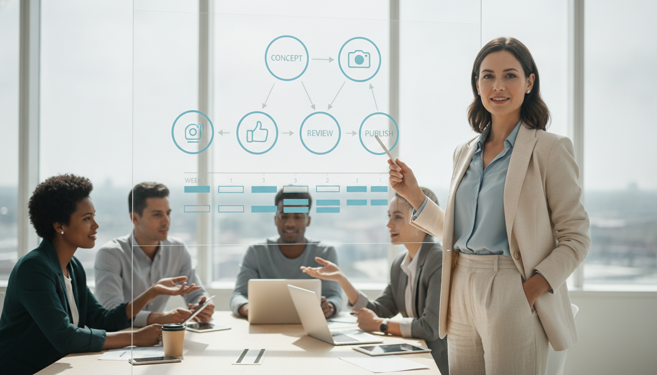 filename ceo explains social media processes