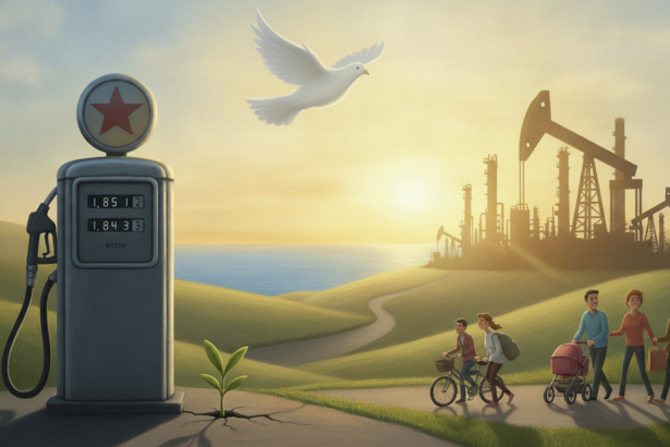 fuel prices fall peace hopes
