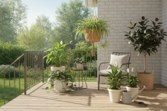 houseplants move outside warm weather