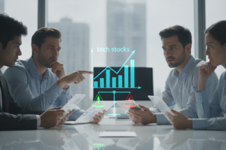 investors weigh tech stock risks