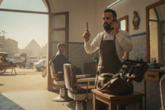 iraqi barber answers call egypt