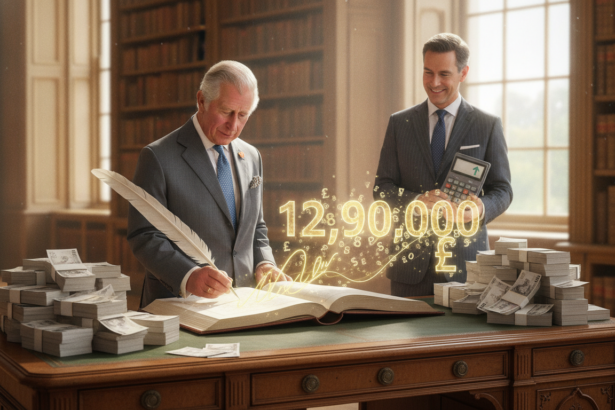king charles pays tax million