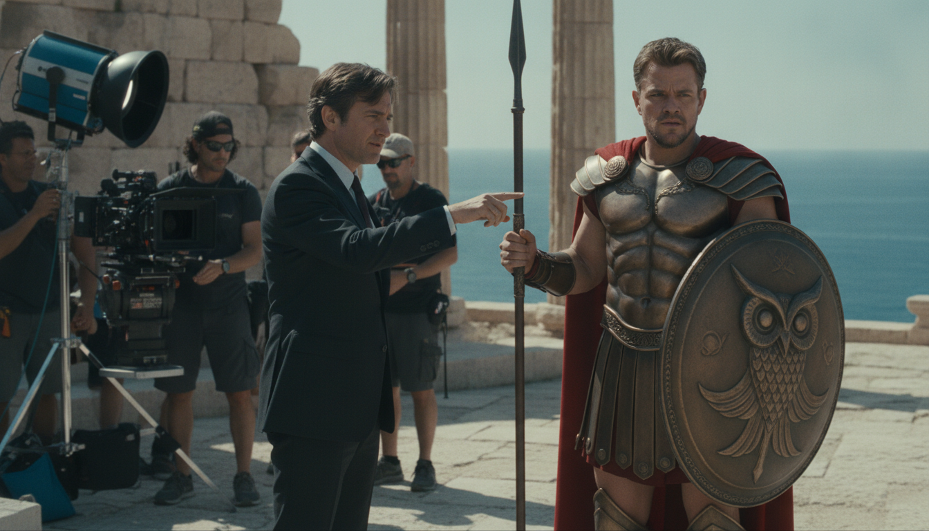 nolan casts damon as odysseus
