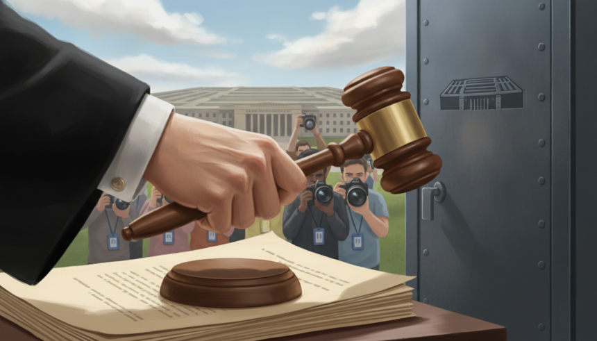 pentagon press access rule halted