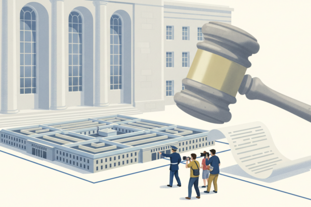 pentagon reporter escort rule upheld