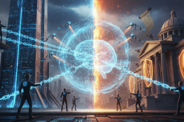 private ai firm government clash