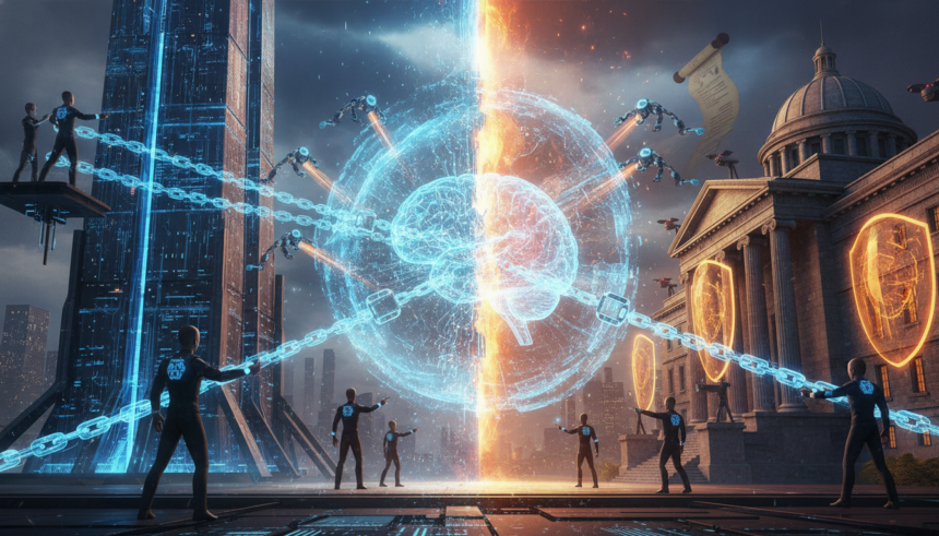 private ai firm government clash
